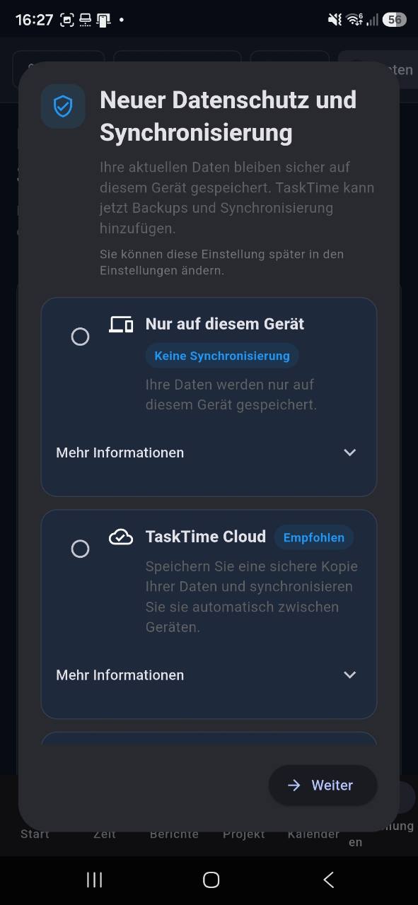 Local-First por elección — TaskTime for Android